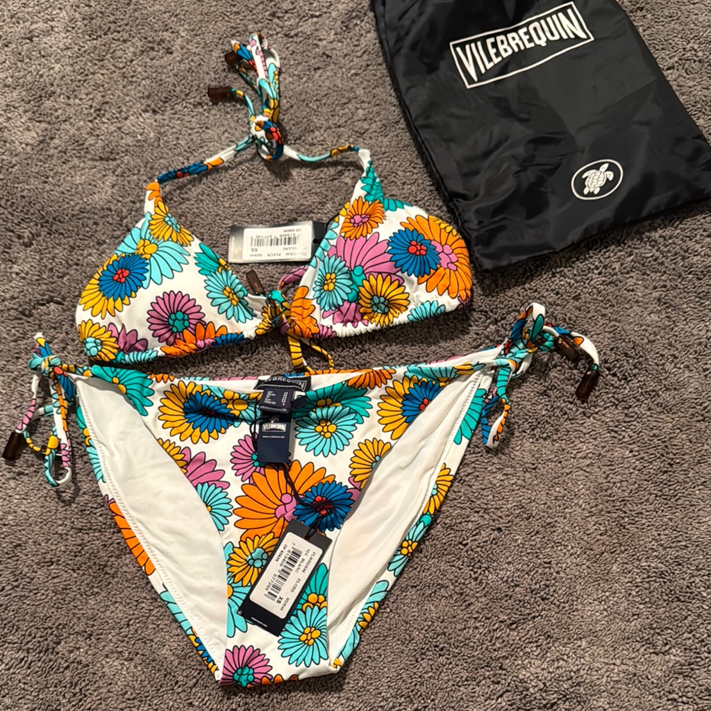 Vilebrequin Colorful Floral Bikini Set